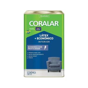 Coralar Latex mais econômica 18L branco neve