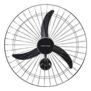Ventilador de parede 60cm Cromado Premium Ventisol