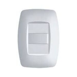 Interruptor elegance 1 sec paralelo com placa 4x2 Fame