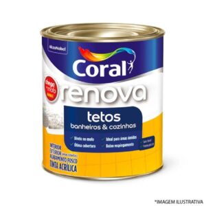 Coral renova tetos Acrílica Branco fosco 3,6L