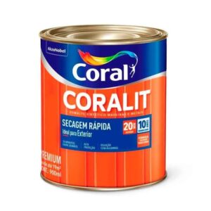 Coralit secagem rápida exterior 1/4 verde folha