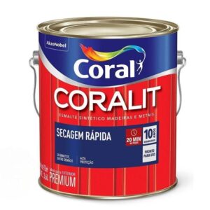 Coralit secagem rápida exterior 3,6L preto