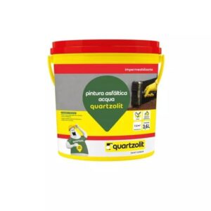 Pintura Asfaltica Quartzolit Acqua Galão 3,6 litros