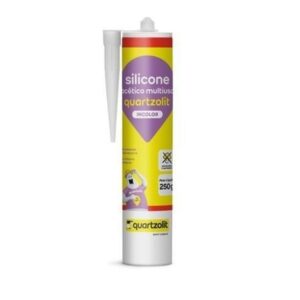 Silicone Quartzolit Acético Multiuso Incolor 280gr