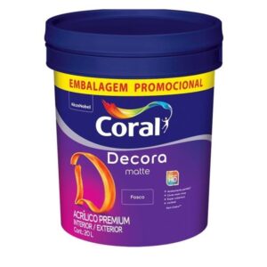 Decora Balde 20L fosco branco neve