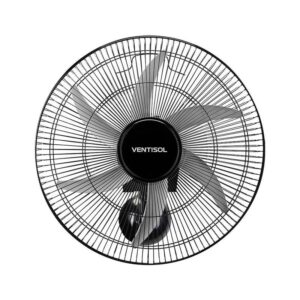 Ventilador de parede 60cm 6 pás preto bivolt steel Ventisol