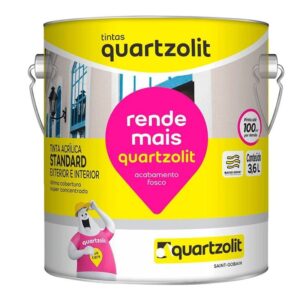 Tinta Quartzolit Acrílica Rende Mais Galão Areia