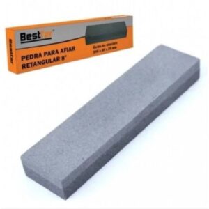 Pedra para afiar retangular 8" Bestfer