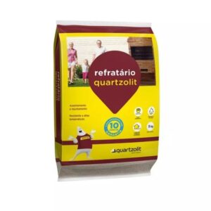 Cimentcola para refratário cinza 5Kg Quartzolit