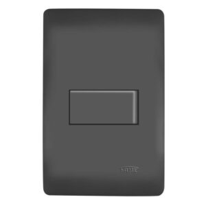 interruptor simples Black 16A Fame