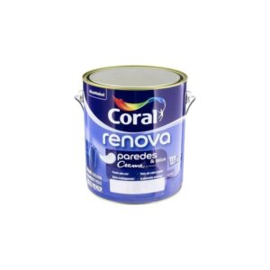 Coral renova paredes fosco 3,2L algodão egípcio