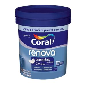 Coral renova paredes branco fosco 18L