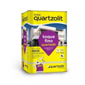Tinta Quartzolit Toque Fino 18Lts Palha