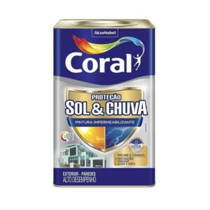 Coral protetor sol e chuva Impermeabilizante 18L ceramica