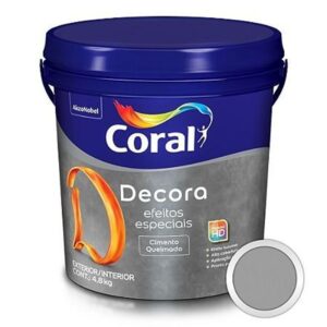 Decora Coral Efeito cimento 4,8 kg Imen cinza