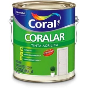 Coralar Acrílica Mais desempenho 3,6L Amarelo Frevo