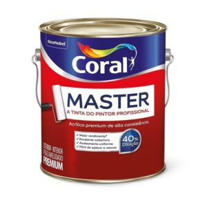 Coral Master tubarão branco 3,6L cinza