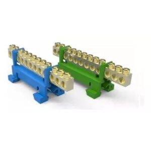 Kit de barramento neutro/terra para distribuição 6/12 nema Fame