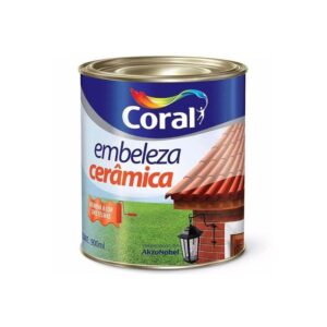 Tinta coral Embeleza cerâmica 1/4