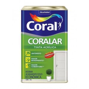 Coralar Acrílica 18 Lits Branco Neve