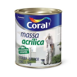 Massa Coral Acrílica 1,5kg