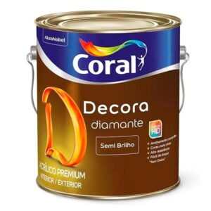 Decora Coral Semi brilho gelo 3,6L