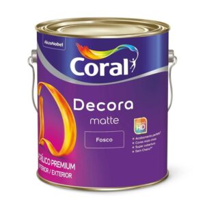 Decora Coral Fosco branco 3,6L
