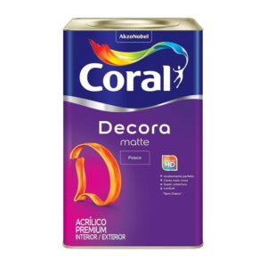Decora Coral fosco Branco 18L