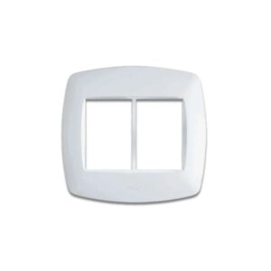 Placa elegance 4x4 de 6 módulos Fame