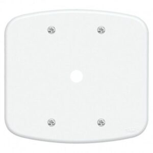 Placa blanc 4x4 com furo Fame