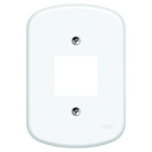 Placa blanc para interruptor 4x2 Fame