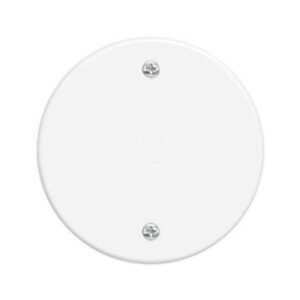 Placa 3" redonda Blanc Fame