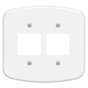 Placa blanc 4x4 de 4 seções Fame