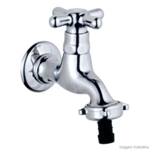 Torneira de Jardim e tanque Misty Cromado Fabrimar