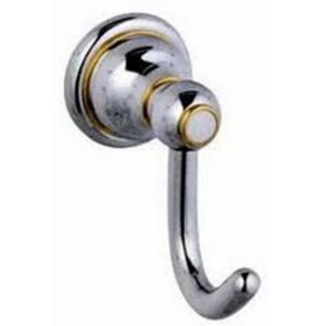 Cabide jolie cromado e dourado Fabrimar