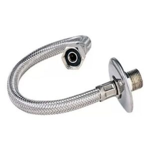 Rabicho Flexível Metal Inox 1/2 Fabrimar