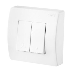 Acabamento P/Valvula de Fluxo Branco Fabrimar