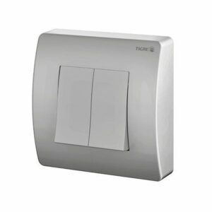 Acabamento Para Valvula de Fluxo Branco  Fabrimar