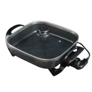 Panela Elétrica Mangiare Agratto Preto 30cm 1500w 127v APEQ01I-01