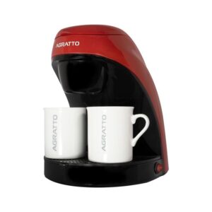 Cafeteira 2 Xicaras  Aroma Vermelha Agratto 2 xicaras 450w 127v ACFO01I-01