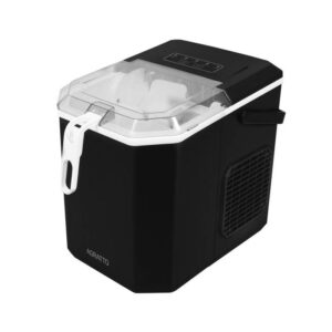 Máquina de Gelo Preta 12KG 100W 127V Agratto MG-01
