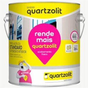 Tinta Acrílica Rende Mais 3,6 Litros Quartzolit