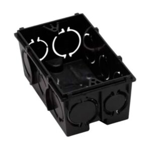 Caixa de Luz Amanco 4x2 preta