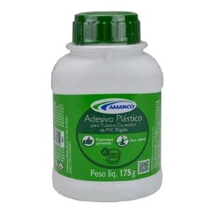 Adesivo Plástico PVC com Pincel 175g Amanco