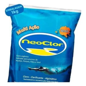 CLORO MULTI ACAO 3 EM 1 COM 1 KG NEOCLOR