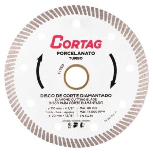 Disco Diamantado Porcelanato Cortag