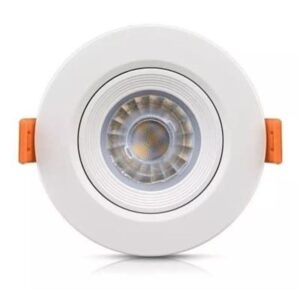 Spot de LED Embutir 5W Branco Redondo 2x1 Cores ASUS