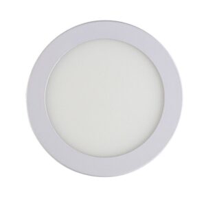Painel De Embutir Slim Led Redondo 18w 4000k Bronzearte