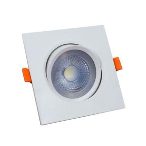 Spot de LED Embutir 7W Branco Quadrado 6500K Blister Bronzearte
