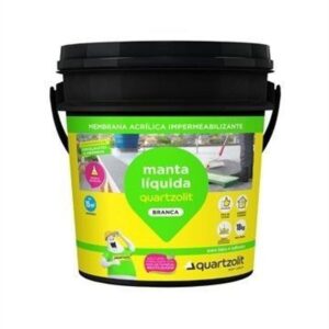 Manta Líquida Impermeabilizante Balde 18kg Quartzolit
